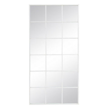 Specchio da parete Bianco Verticale Finestra 90 x 3 x 180 cm