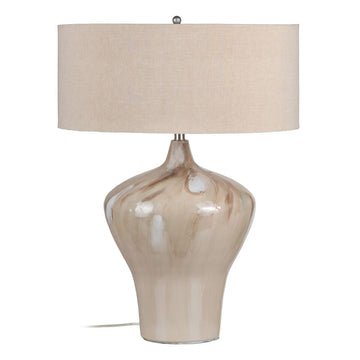 Lampada da tavolo Beige Ferro 40 W 221-240 v 49 x 49 x 66 cm