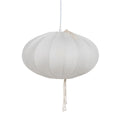 Lampadario Bianco Cotone 220-240 V 40 x 40 x 23,5 cm