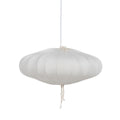 Lampadario Bianco Cotone 220-240 V 49,5 x 49,5 x 20 cm