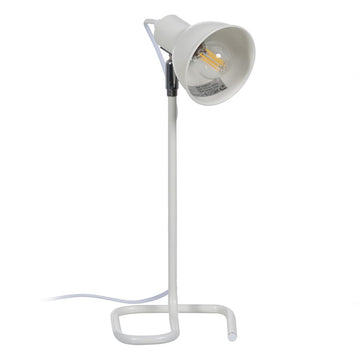 Lampada da tavolo Bianco Ferro 25 W 220-240 V 15 x 14,5 x 36,5 cm