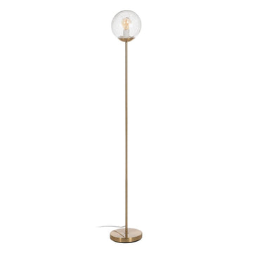 Lampada da Terra Dorato Metallo Cristallo 60 W 220-240 V 20 x 20 x 140 cm