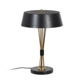 Lampada da tavolo Nero Dorato Ferro 40 W 33 x 33 x 51 cm