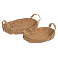 Cesta Decorativa Fibra naturale 48 x 32 x 18 cm (2 Unità)