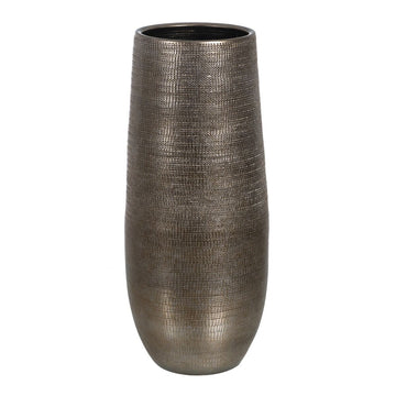 Vaso Metallizzato Ceramica 37 x 37 x 80 cm