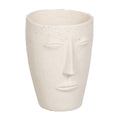 Vaso Crema Ceramica 17 x 17 x 23 cm