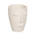 Vaso Crema Ceramica 15 x 15 x 19 cm