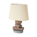 Lampada da tavolo Bianco Marrone Beige 40 W 220-240 V 26 x 19 x 35 cm