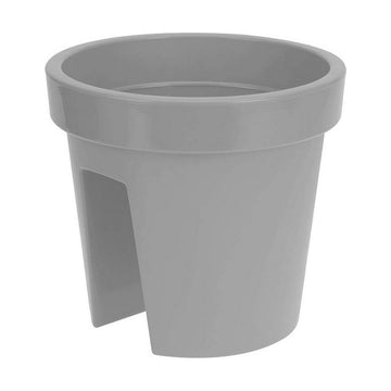 Vaso per ringhiera Plastiken Grigio polipropilene