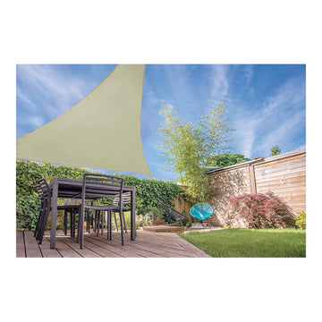 Tenda Ambiance Triangolare Sabbia 3,6 x 3,6 x 3,6 m