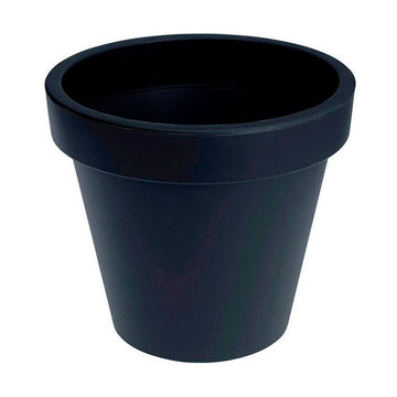 Vaso Plastiken Antracite polipropilene Ø 25 cm