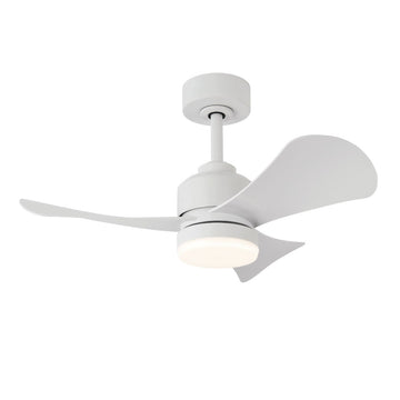 Ventilatore da Soffitto con Luce Romimex Bianco