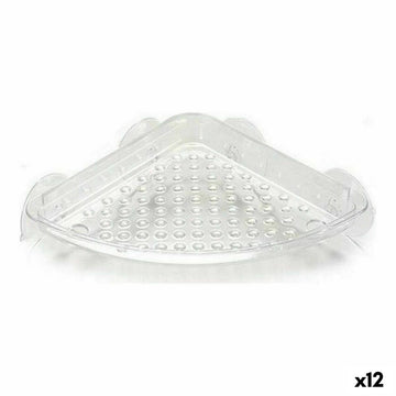 Mensole Trasparente PVC polistirene 18 x 5 x 25 cm