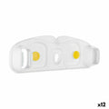 Supporto da Parete per Scope polipropilene 30 x 4,5 x 10 cm (12 Unità)