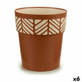 Vaso Autoirrigante Stefanplast Orfeo Terracotta Plastica 29 x 29 x 29 cm (6 Unità)