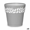 Vaso Autoirrigante Stefanplast Cloe Grigio Plastica 19 x 19 x 19 cm (12 Unità)