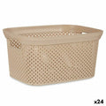 Cesto per i Panni Beige Plastica 5 L 19,5 x 14 x 27,5 cm (24 Unità)