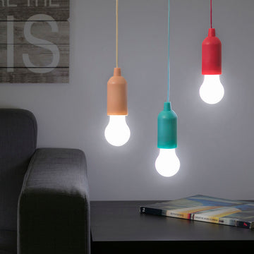 Lampadina LED Portatile con Corda Bulby InnovaGoods